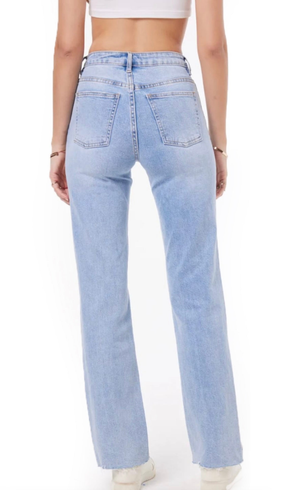 Mari ripped knee jeans