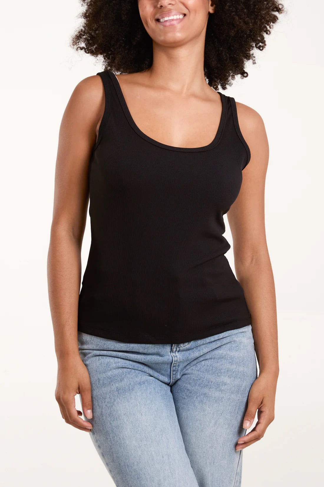 Betty basic ribbed vest