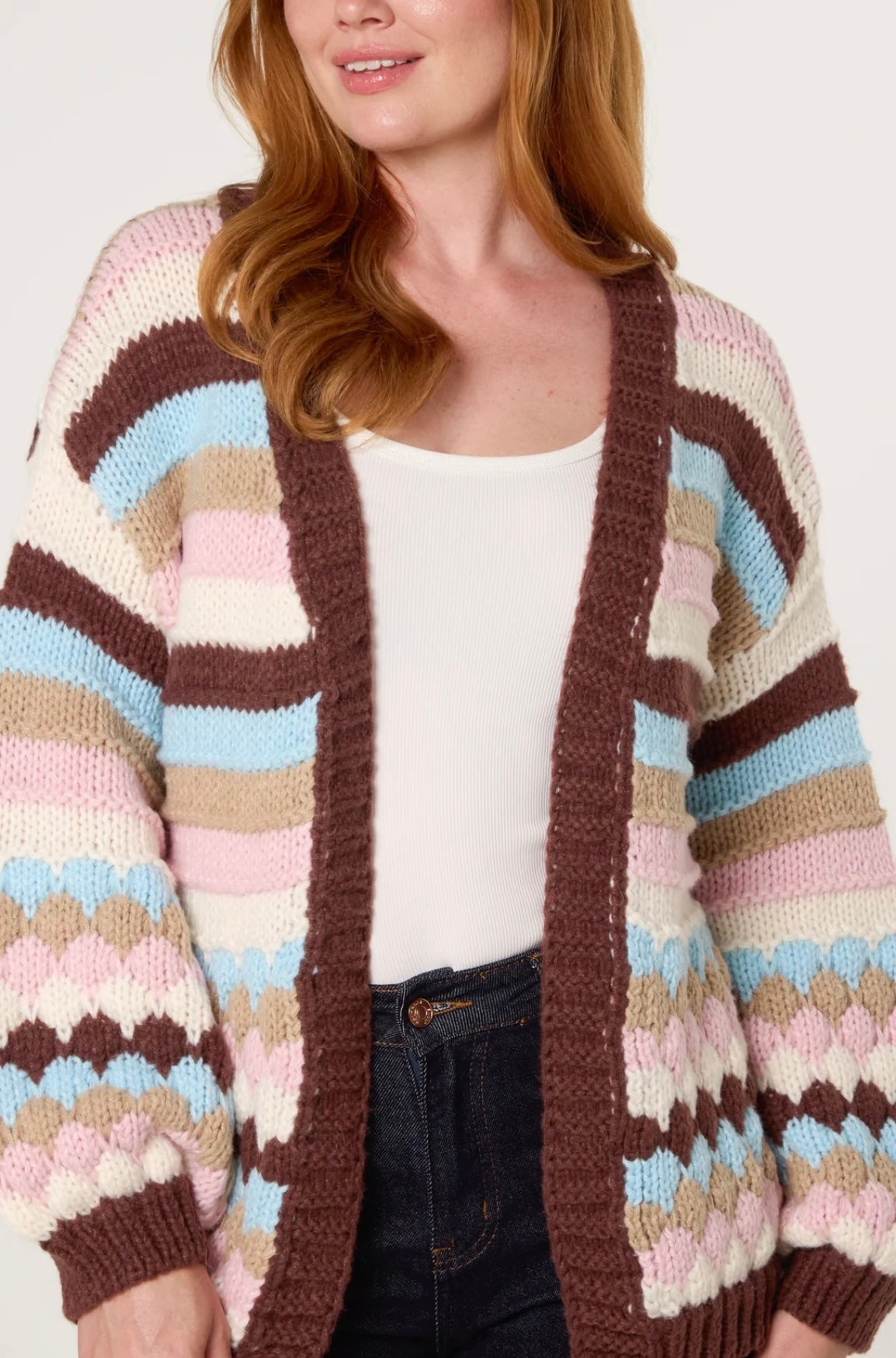 Josie stripe cardigan