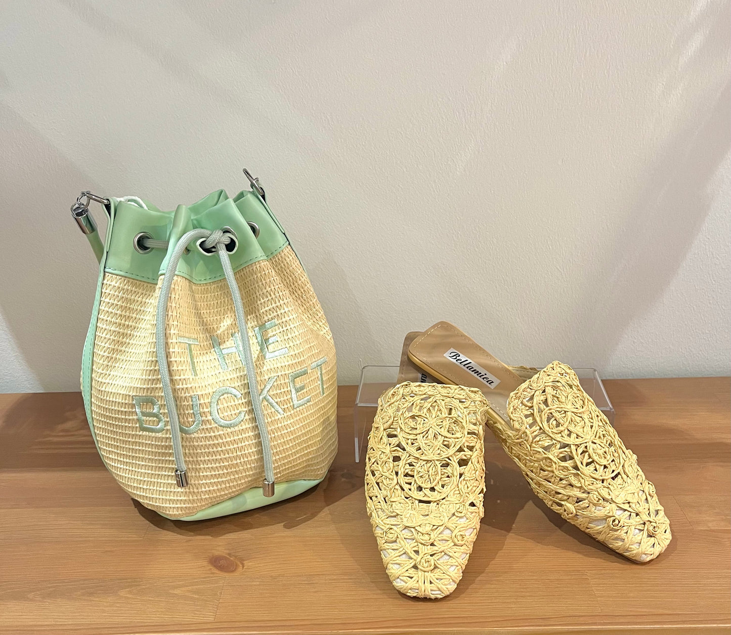 Lexie woven mules