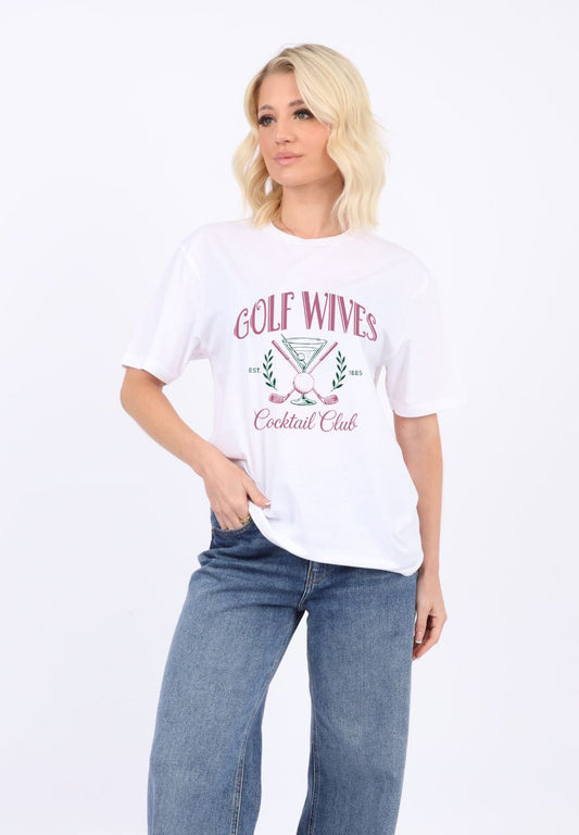 Golf wives t shirt