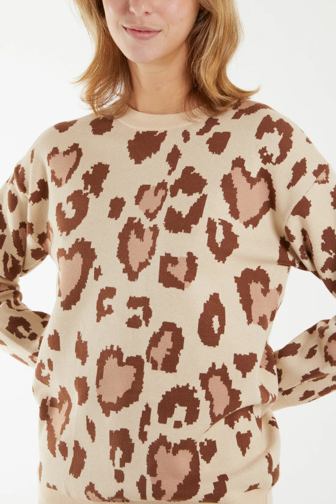 Wild Love knitted jumper