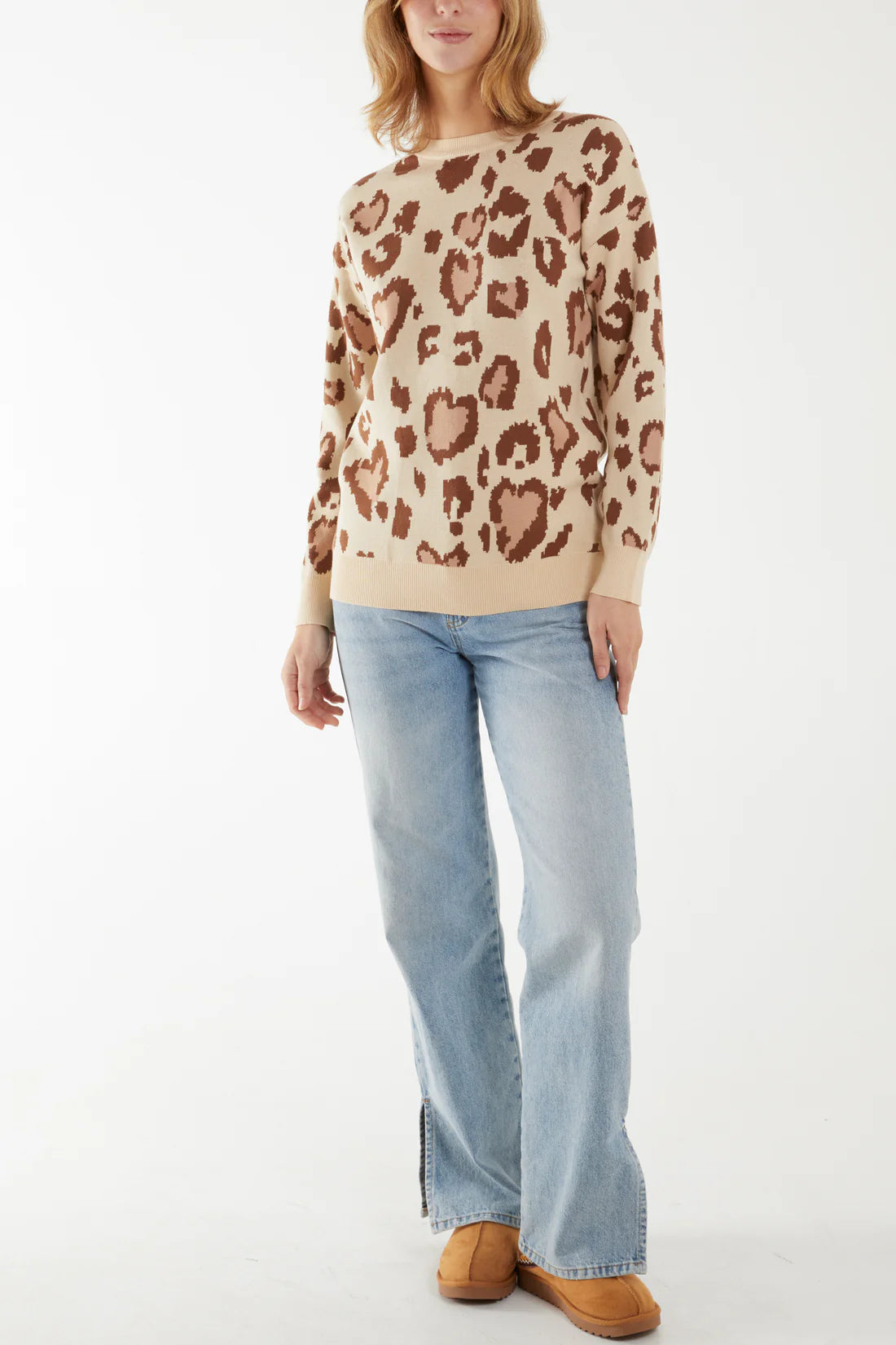 Wild Love knitted jumper