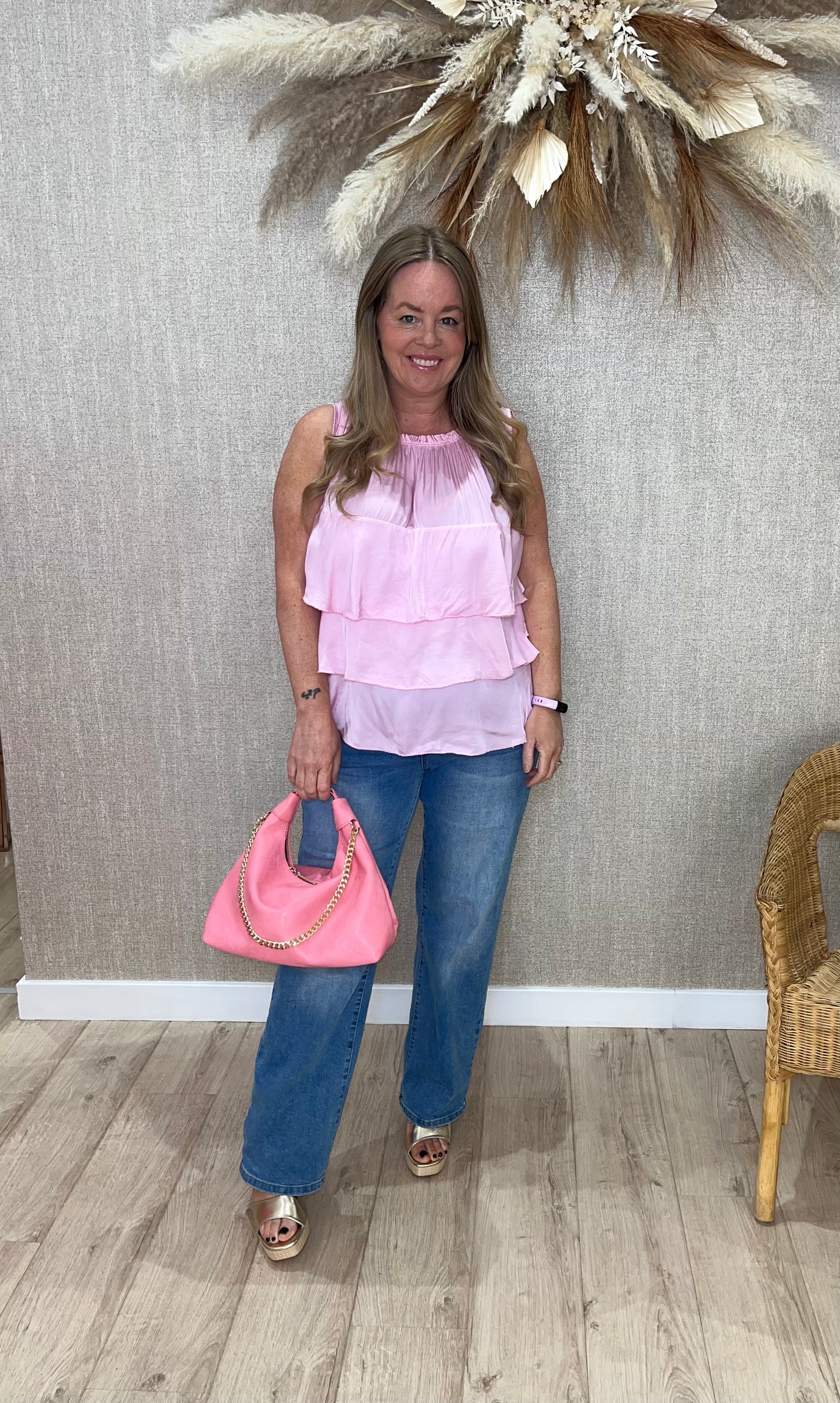 Cha Cha layered blouse