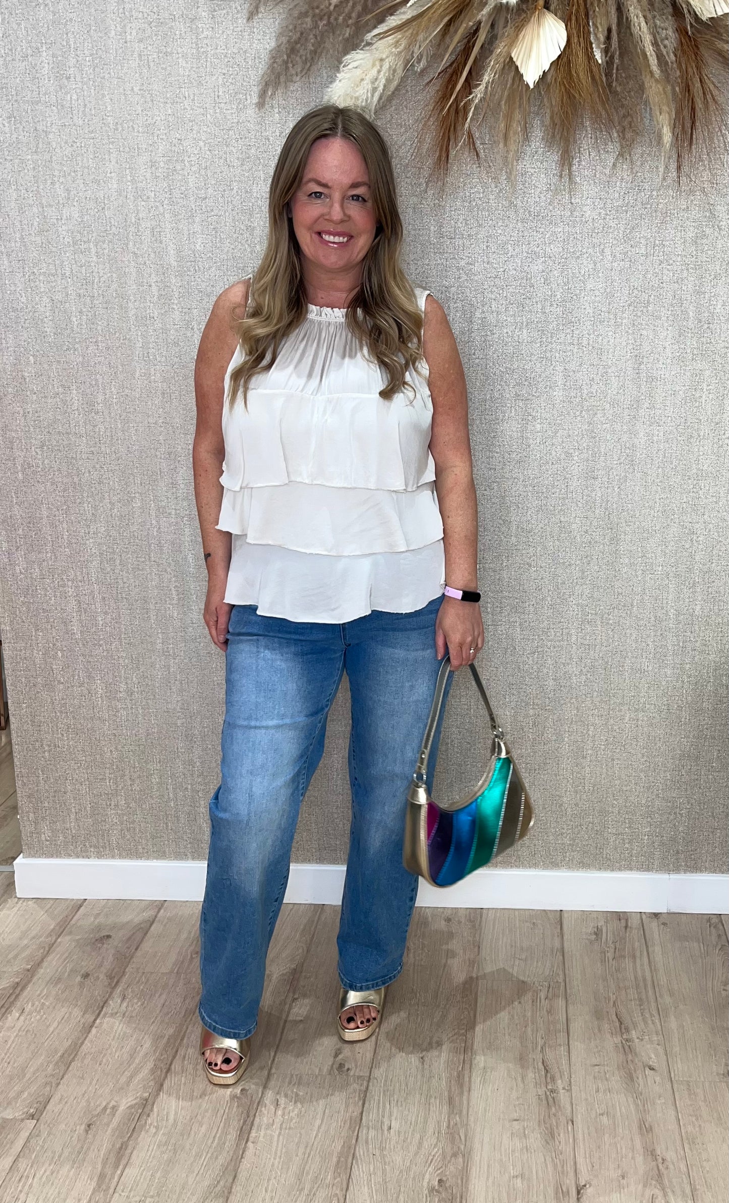 Cha Cha layered blouse