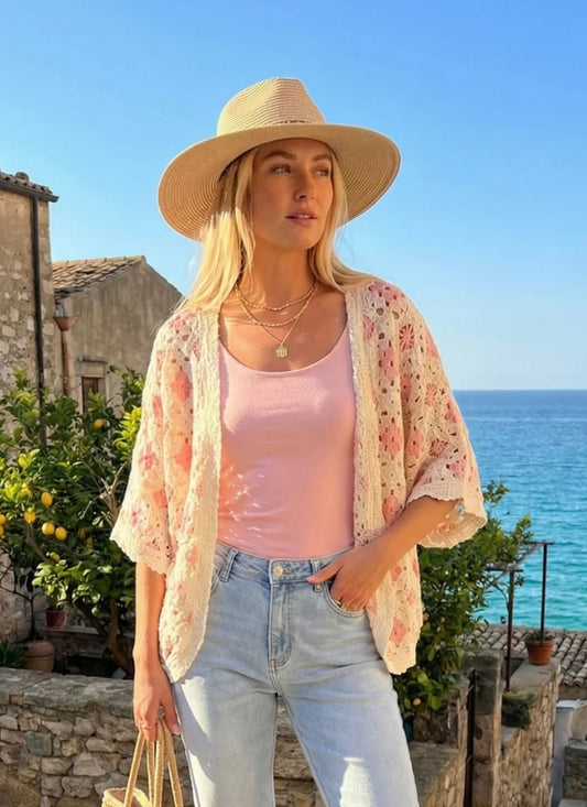 Carrie crochet cardi