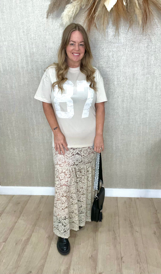 87 lace dress