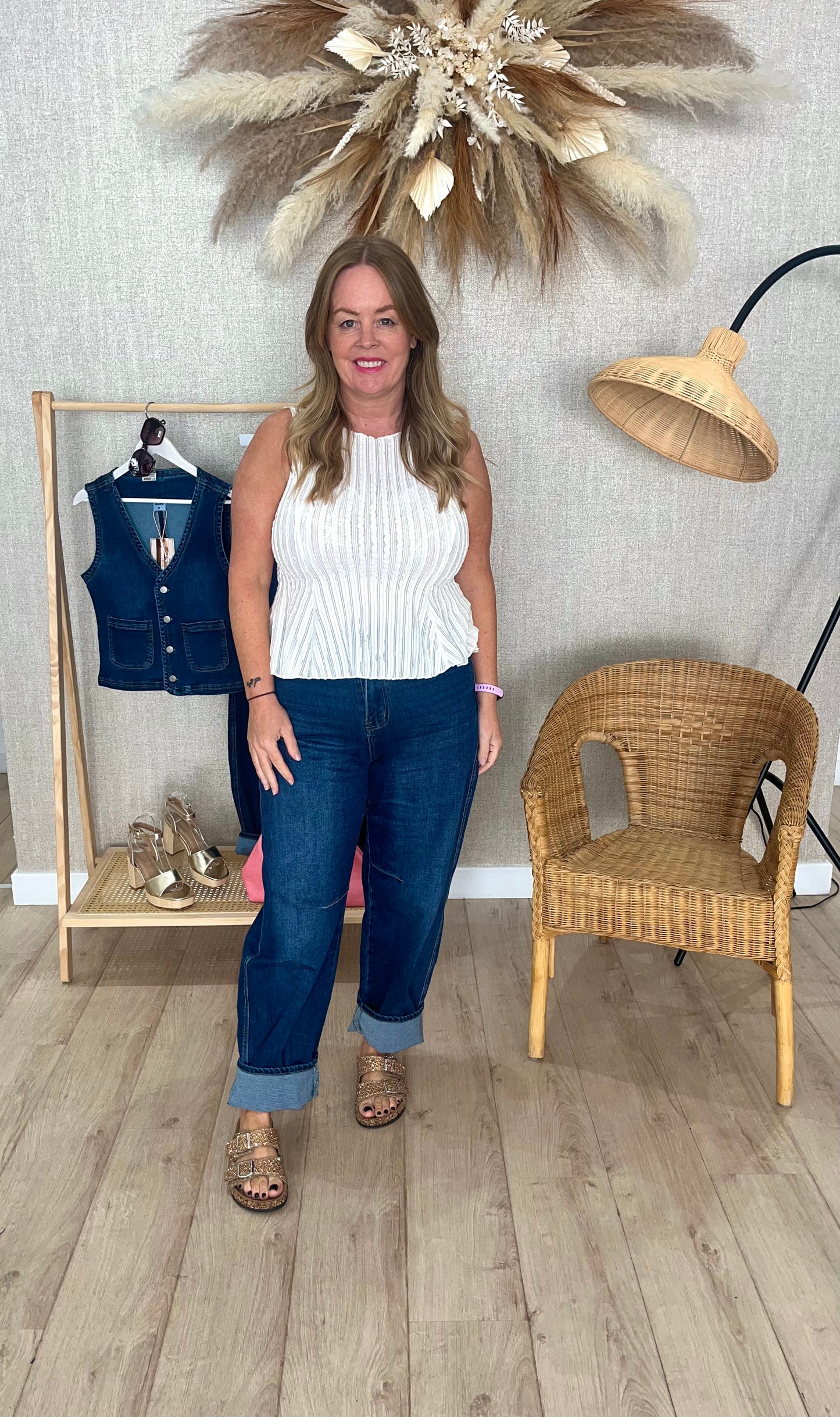 Zara peplum top