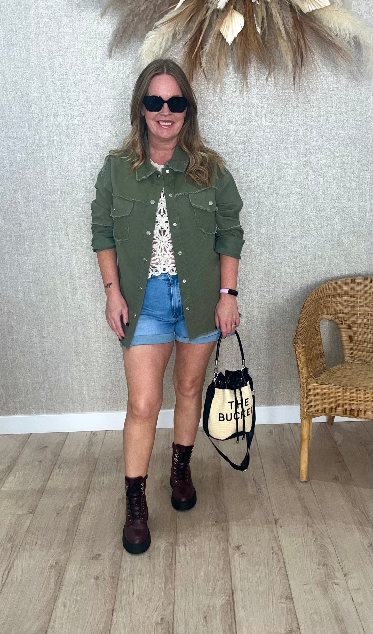 Rock n roll star shacket