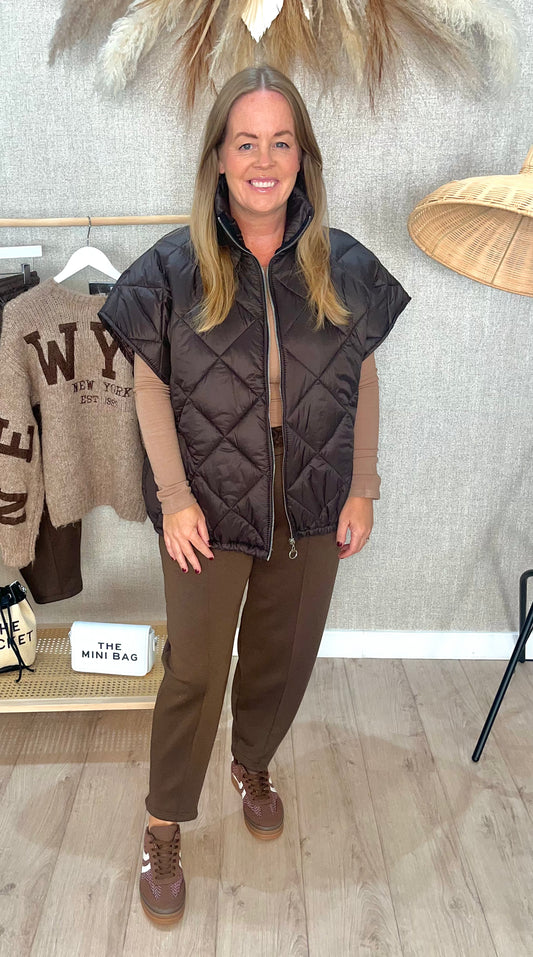 Lisa quilted gilet