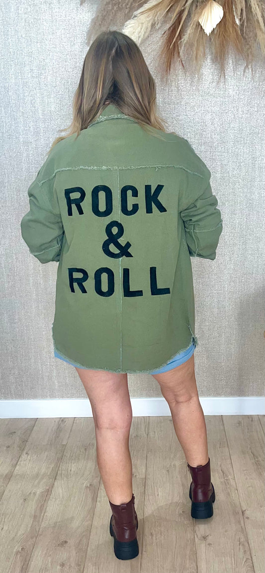 Rock n roll star shacket