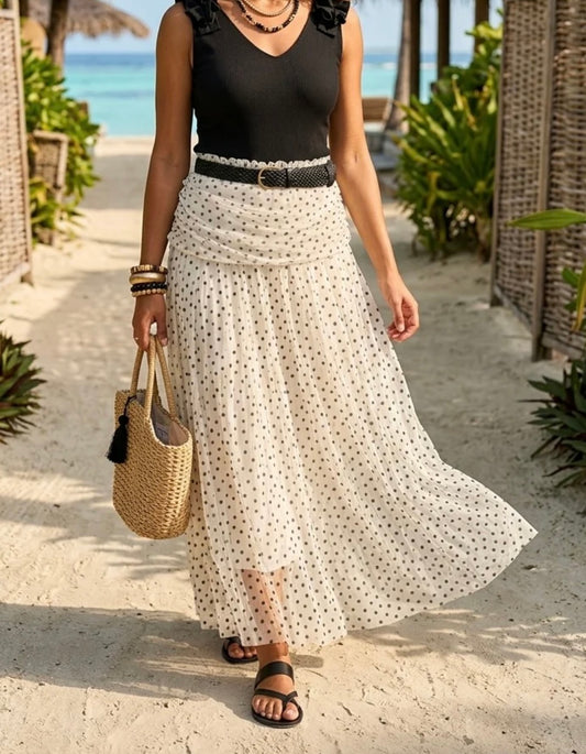 Sofia Tulle Maxi skirt
