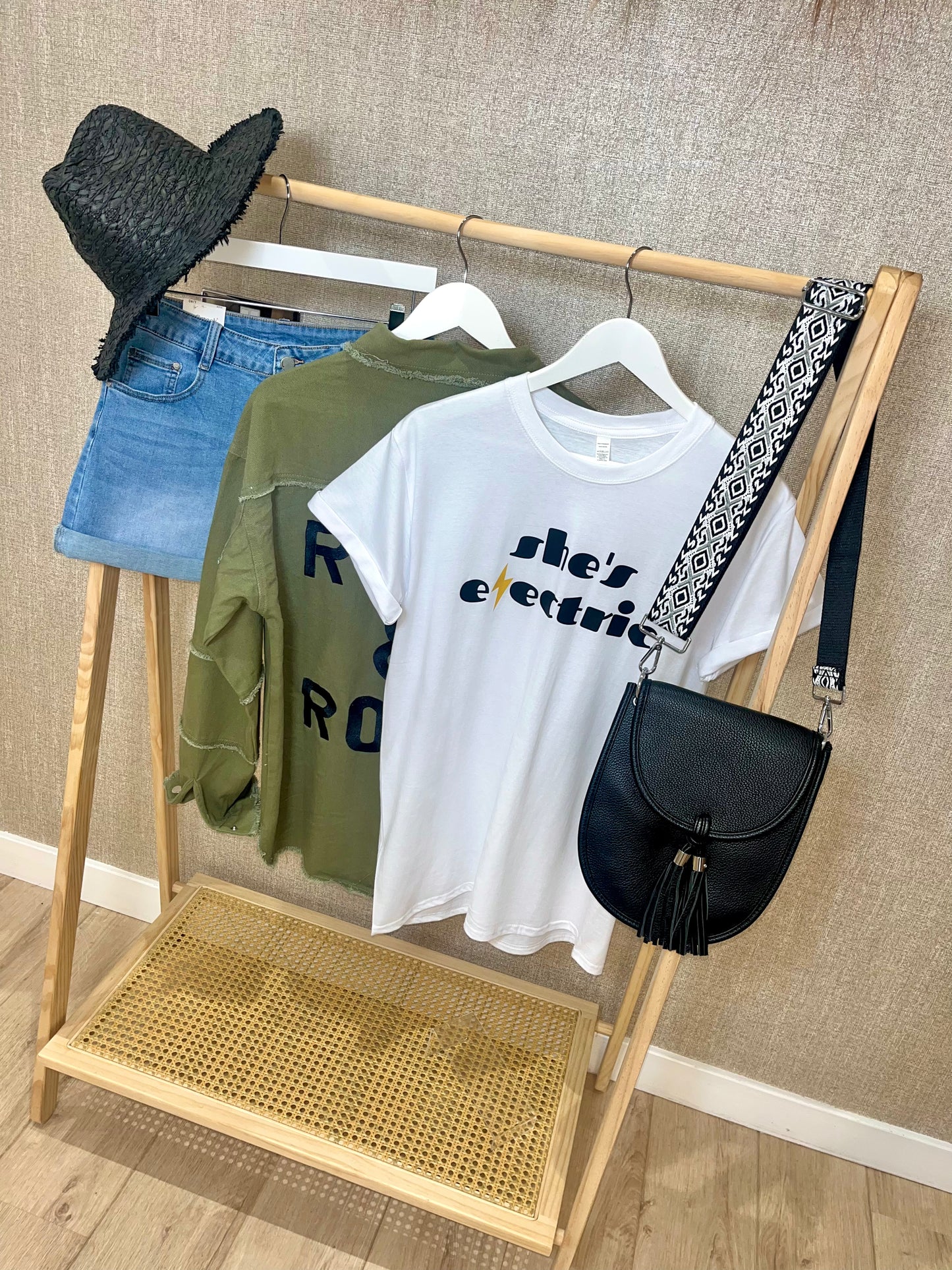 She’s electric t shirt