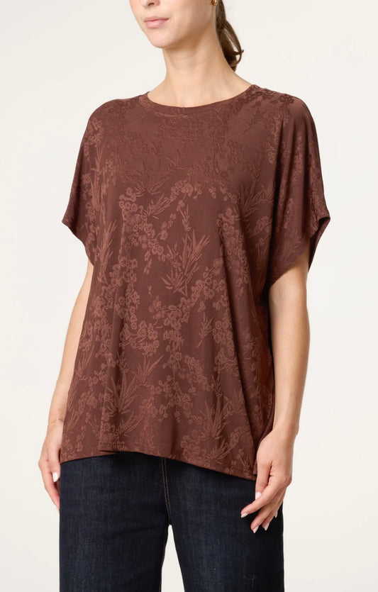 The Florence embossed t shirt