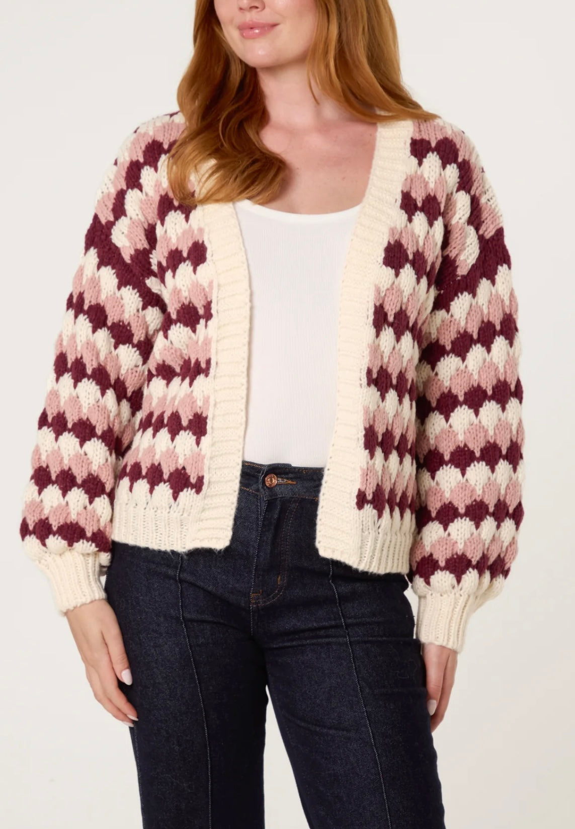 Jeni scallop style cardigan