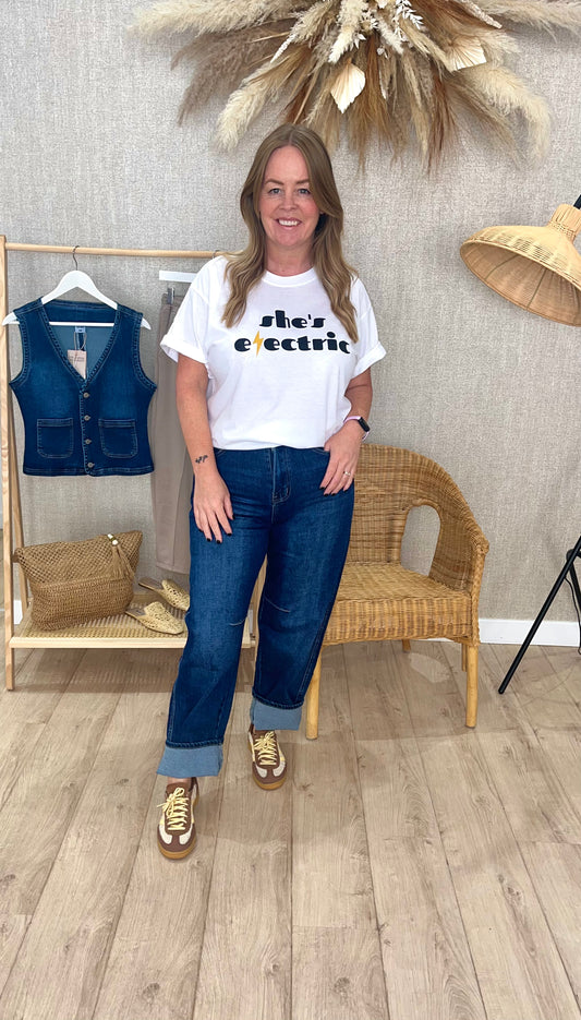 Sharli barrel jeans