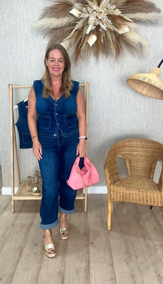 Betsy denim waistcoat