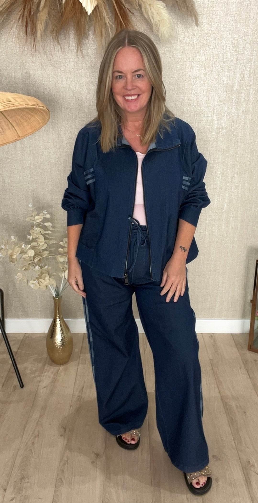 The Dani denim set