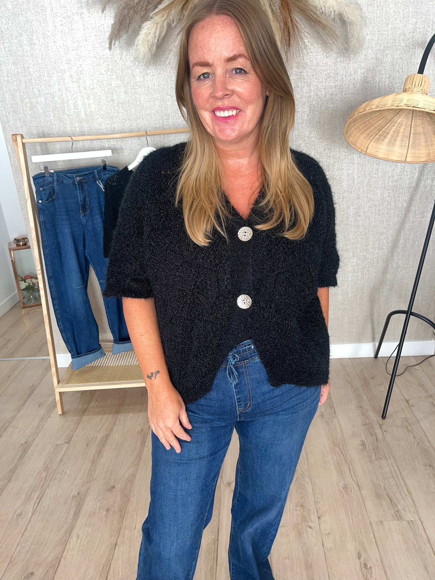 Cara crochet style cardigan