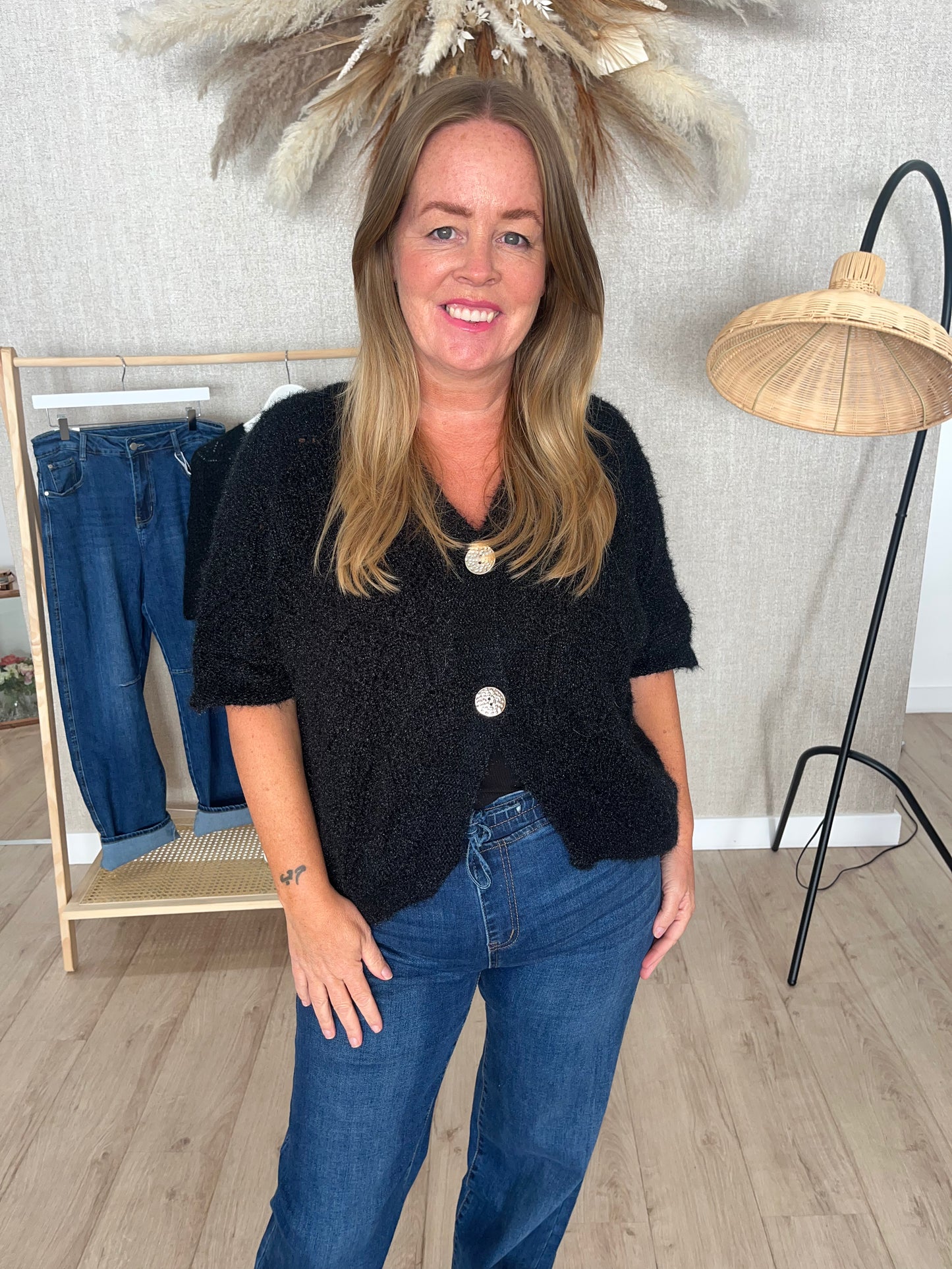 Cara crochet style cardigan