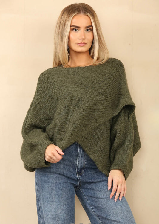 Blair wrap knit