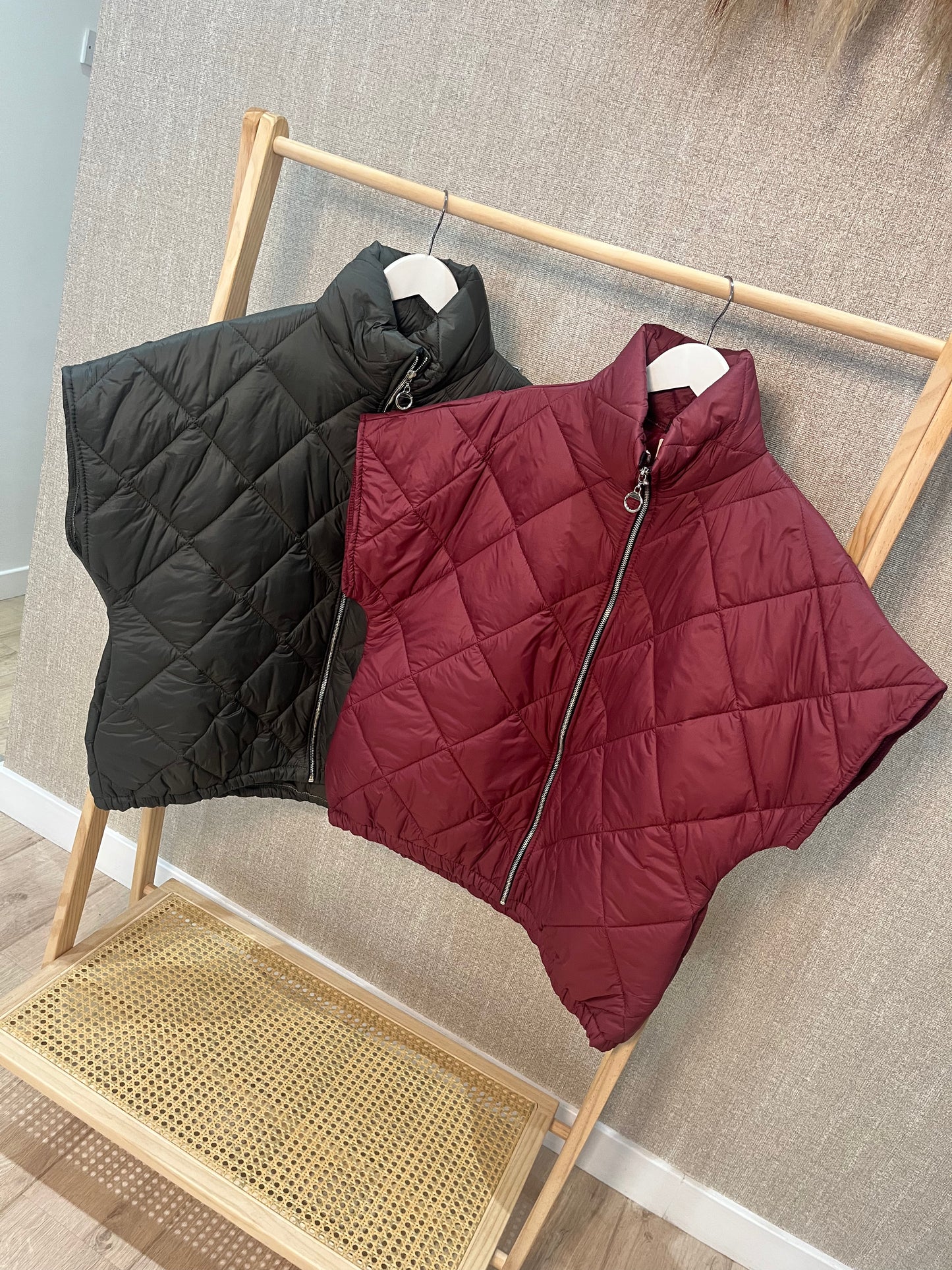 Lisa quilted gilet