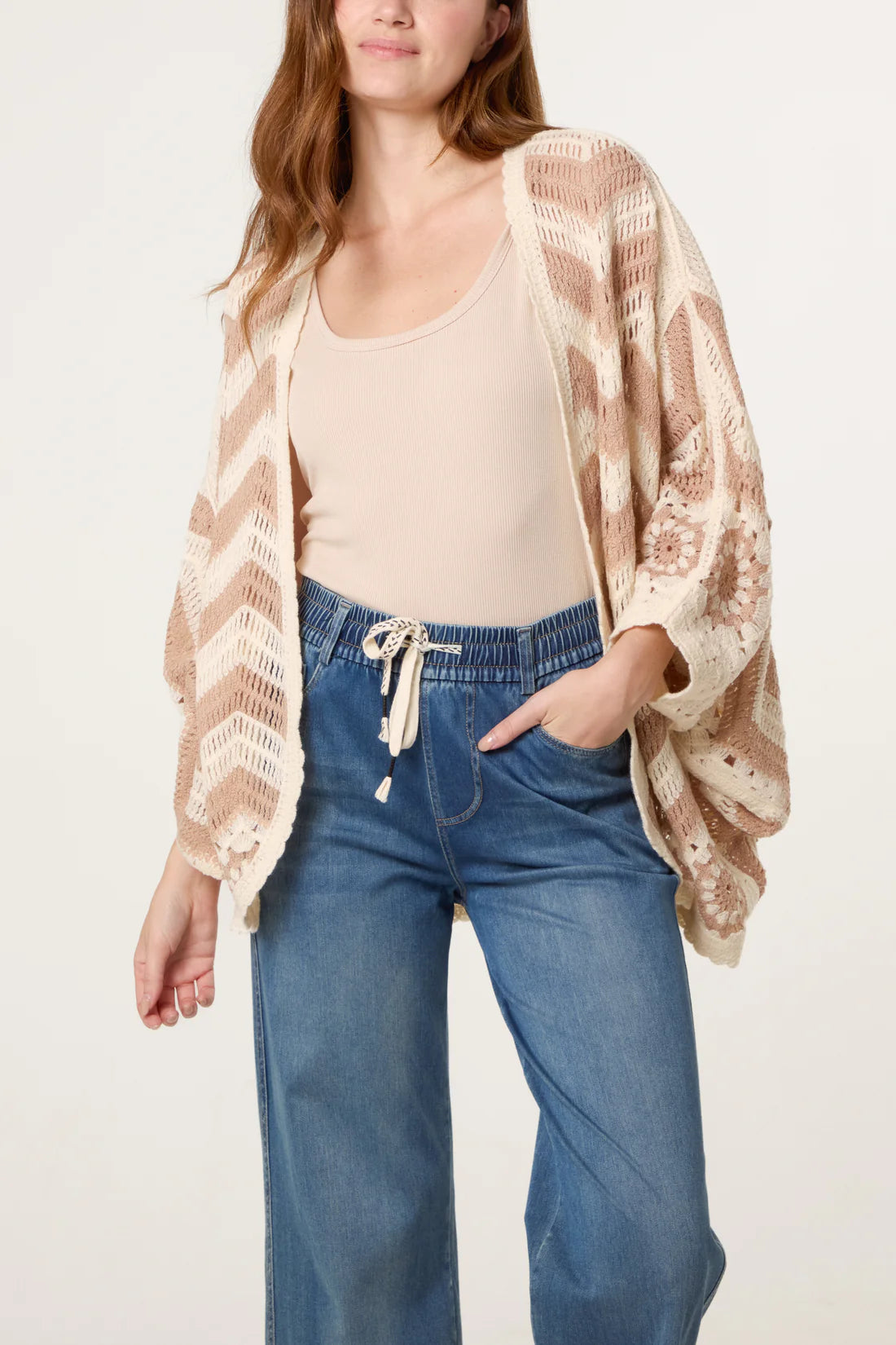 Lilah crochet cardigan