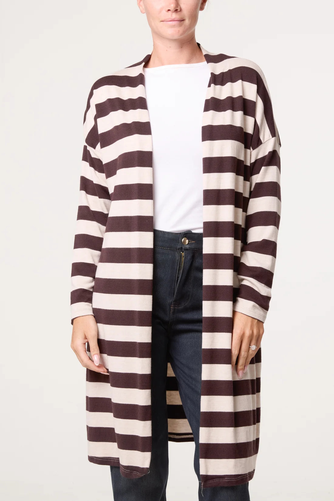 Ava striped Cardigan
