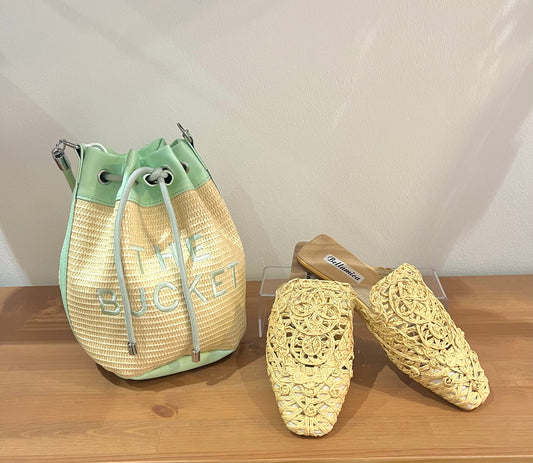 Lexie woven mules